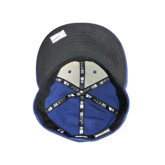 New Era Royal Blue Texas Rangers MLB On-Field 59FIFTY Fitted Baseball Hat Cap - Picture 4 of 5